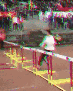 最强马拉松跨栏比赛体育gif搞笑图片