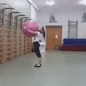 姑娘你不晕吗体育gif搞笑图片