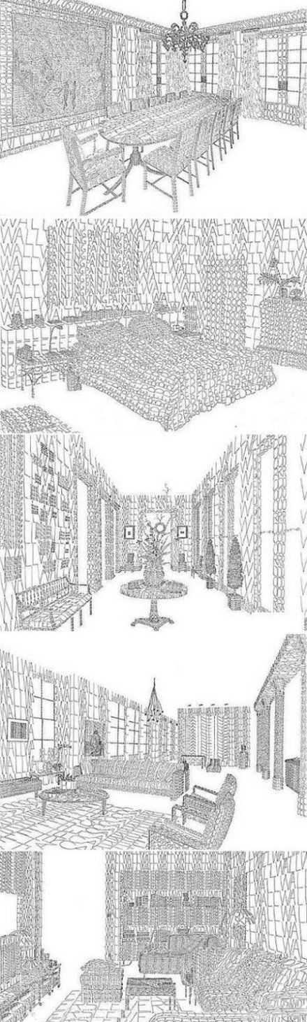 老师罚他抄一千遍单词，可是。。。老师看后疯了综合gif搞笑图片