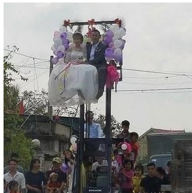 独一无二的婚车综合gif搞笑图片