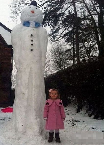 这是雪人中的姚明么综合gif搞笑图片