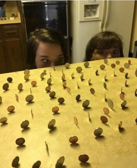 妹子们这么无聊啊，一天就干这个了综合gif搞笑图片