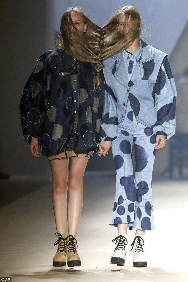 一个时装周综合gif搞笑图片