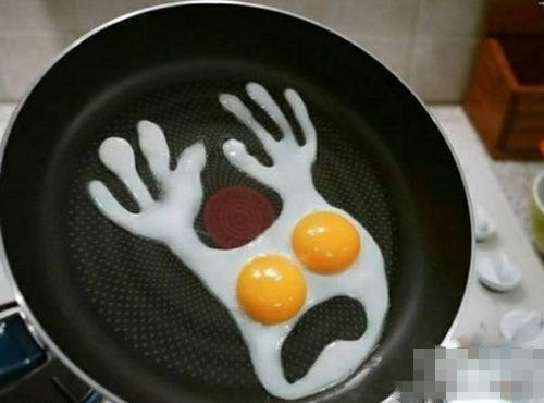 煎蛋也要有点技术含量综合gif搞笑图片