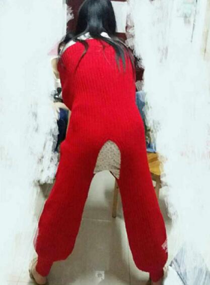 本想买件毛衣，却发现还能当透气秋裤穿，五星好评综合gif搞笑图片