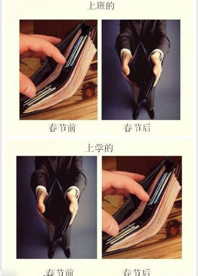 两种人的春节前后，我是上班的综合gif搞笑图片