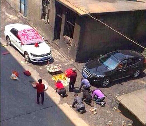 车神保佑，今天考科目二一定要通过综合gif搞笑图片