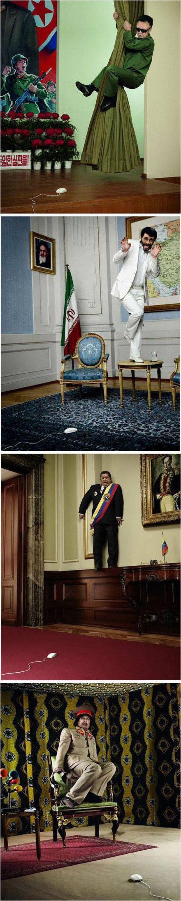 只是个鼠标而已，你们大可不必慌张……综合gif搞笑图片