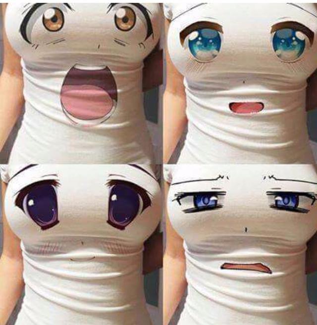 胸部的表情综合gif搞笑图片