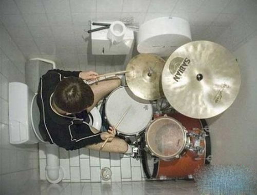 风行的时尚厕所摇滚风综合gif搞笑图片