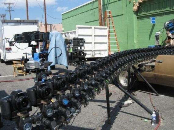 3D电影原来是这样拍摄的？综合gif搞笑图片