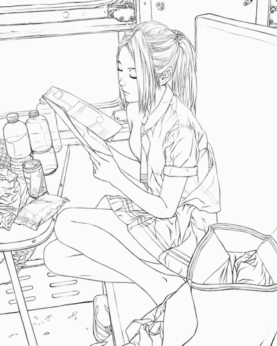 那种画风你喜欢？综合gif搞笑图片