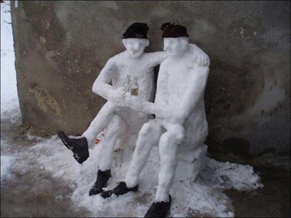 哥俩好，来喝一壶综合gif搞笑图片