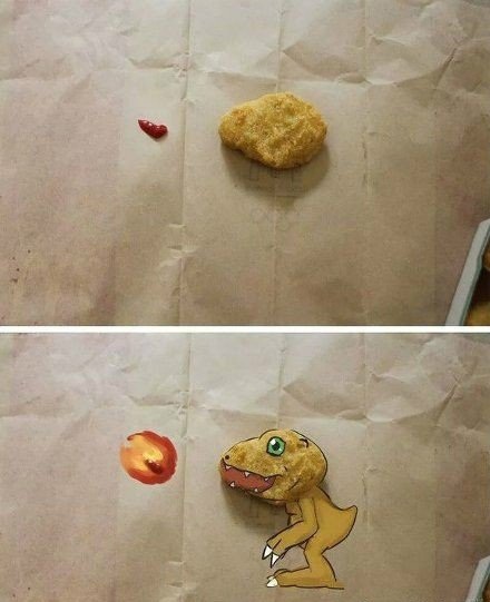 不怕流氓有文化，就怕画家脑洞大综合gif搞笑图片