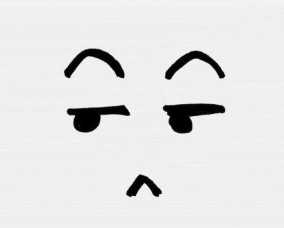 一秒就会的有趣又简单的搞怪表情手绘简笔画图片综合gif搞笑图片