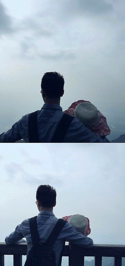 拍照，一定要选好角度综合gif搞笑图片