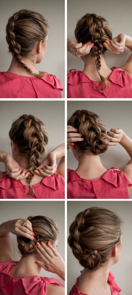 美美的新娘发型综合gif搞笑图片