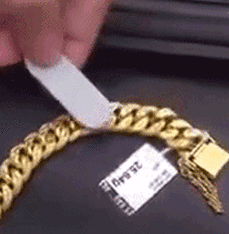 一招教你辨别金项链的真假综合gif搞笑图片