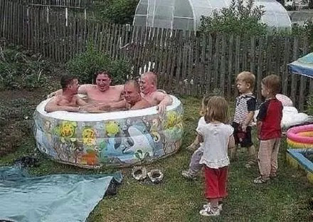 这是让爸爸们带孩子的结果综合gif搞笑图片