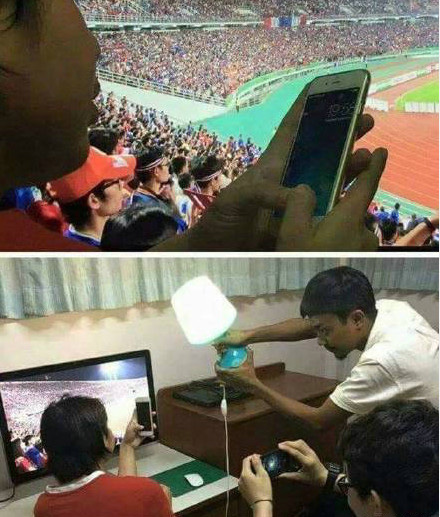 法国跟德国的友谊赛，那天我也在现场综合gif搞笑图片