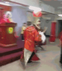 悲催的财神爷综合gif搞笑图片