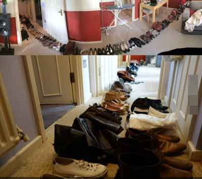 女朋友说她没鞋穿综合gif搞笑图片