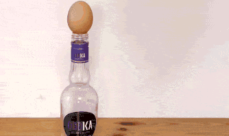 把鸡蛋弄进瓶子的物理原理综合gif搞笑图片