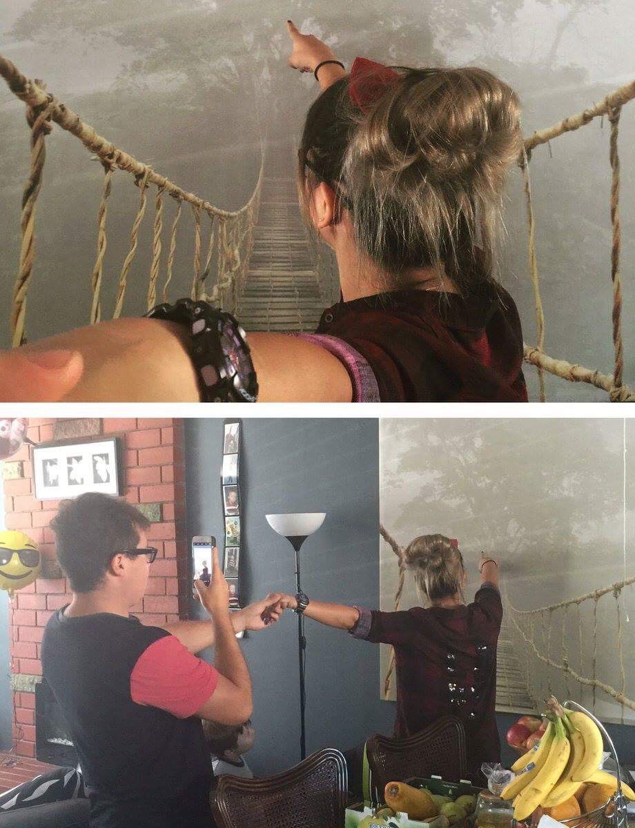 朋友圈内外之别综合gif搞笑图片