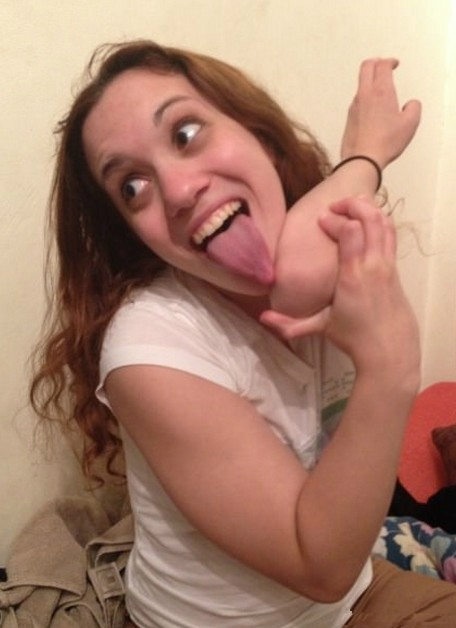 你肯定做不到的！综合gif搞笑图片