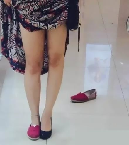 这就是妹子穿高跟鞋的原因综合gif搞笑图片