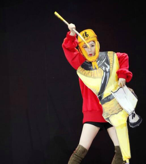 山寨版的孙悟空，感觉西行之路更加危险重重综合gif搞笑图片