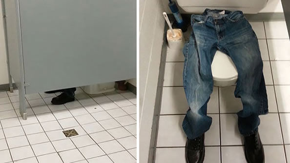 这样搞笑恶作剧！愚人节能好好过了综合gif搞笑图片