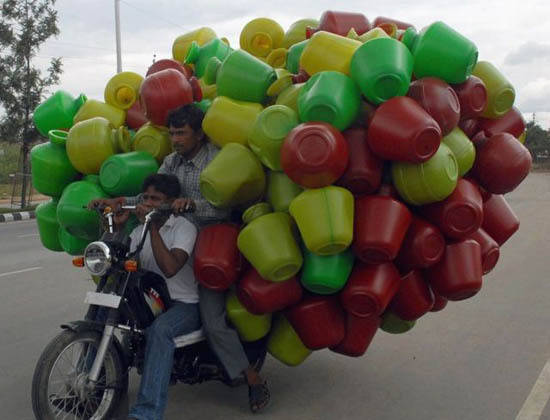 匪夷所思的超载综合gif搞笑图片