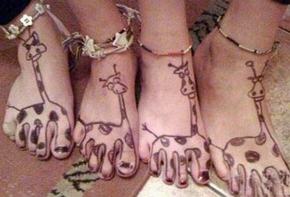 比比谁的鹿更好看综合gif搞笑图片