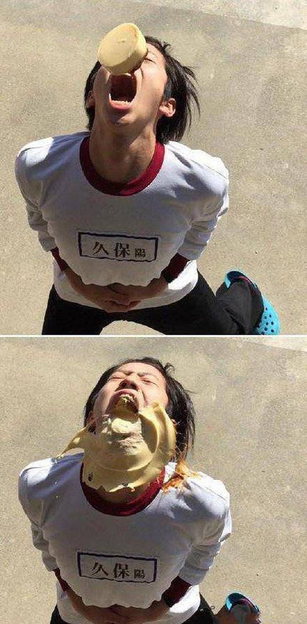 对于吃货来说，这样结局太悲惨了综合gif搞笑图片