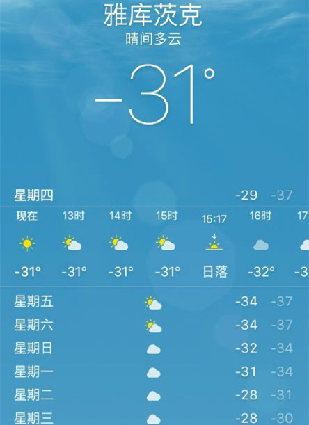 看了俄罗斯的天气预报，我都不好意思喊冷了综合gif搞笑图片