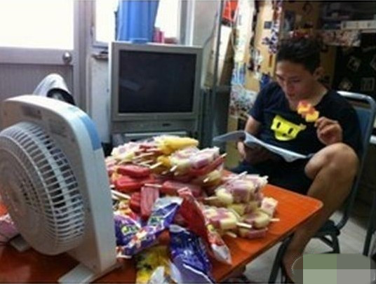 霸气无敌的消暑方法综合gif搞笑图片