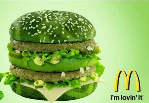 美国麦当劳要出薄荷口味的汉堡了综合gif搞笑图片