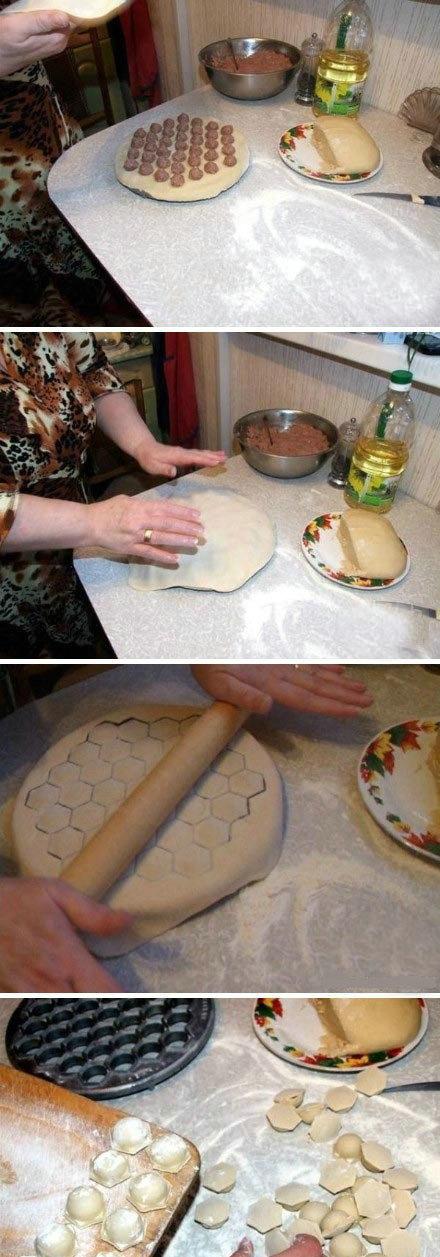 老外这样包饺子综合gif搞笑图片