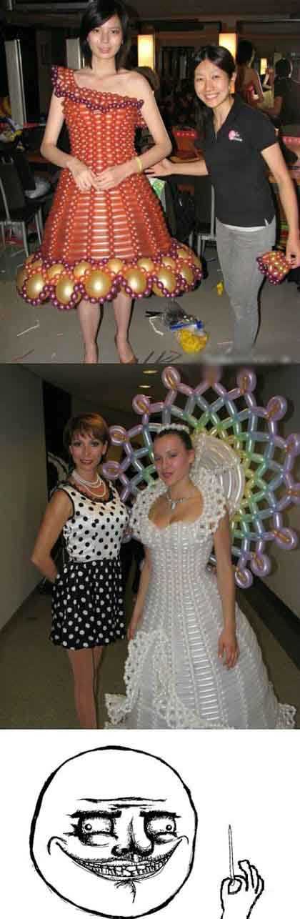 只需要一根针，她们就完蛋了。。。综合gif搞笑图片