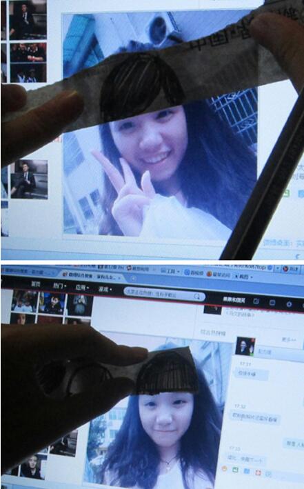 不知道我更适合哪种刘海呢？综合gif搞笑图片