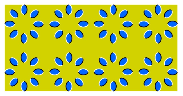 很有意思的图形，运动还是静止？请测试综合gif搞笑图片