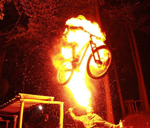 叫你别玩火，会死人的综合gif搞笑图片