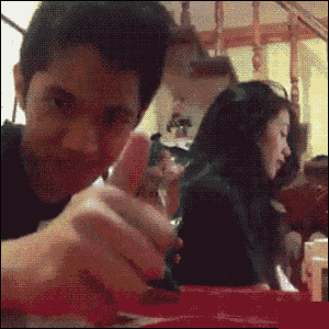 二货撩妹新花样综合gif搞笑图片