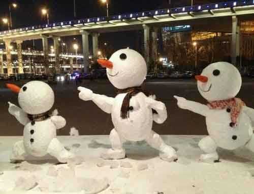 雪人style综合gif搞笑图片