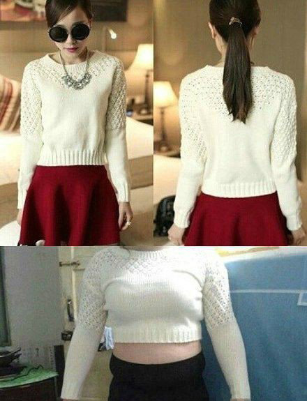 为啥买的和模特穿起来就不一样呢综合gif搞笑图片