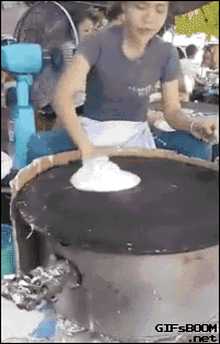 好流弊的技能，左右手配合得真到位综合gif搞笑图片