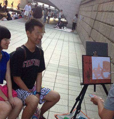 大师，你确定画完以后不会被打么？综合gif搞笑图片