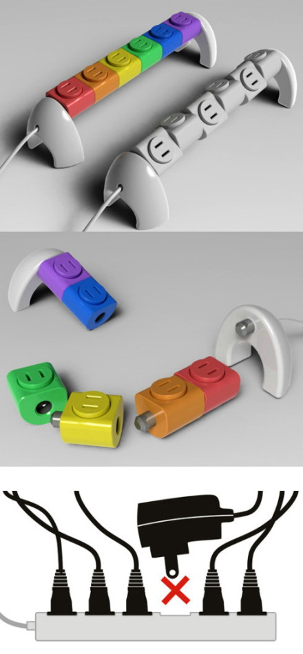 韩国360°旋转的插座综合gif搞笑图片