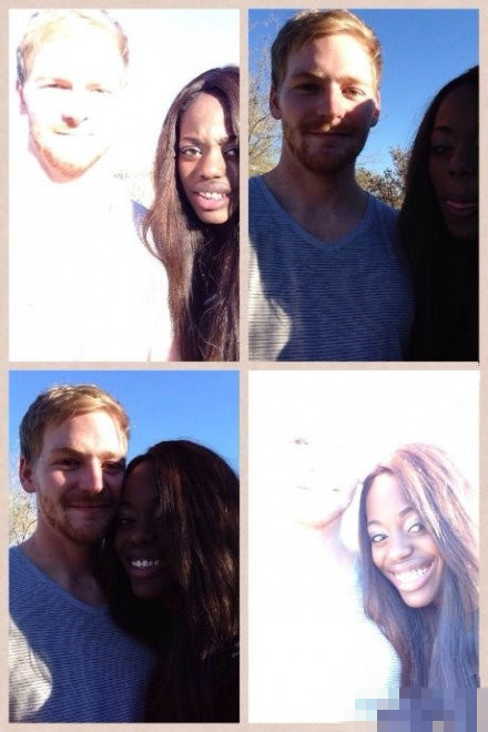 在一个混血儿的恋爱关系里，最难的部分是合影综合gif搞笑图片